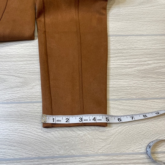 Spanx Faux Suede Leggings in Rich Caramel Tummy Control Women’s Size XL - Picture 14 of 14